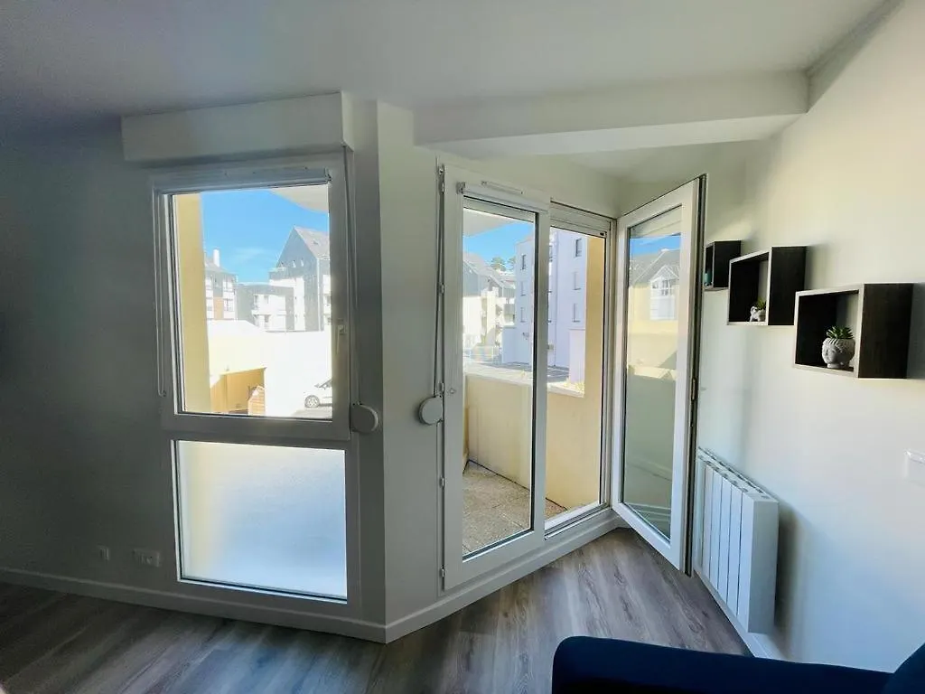Studio, Trestraou Beach, Perros Guirec 0*, Perros-Guirec Francie